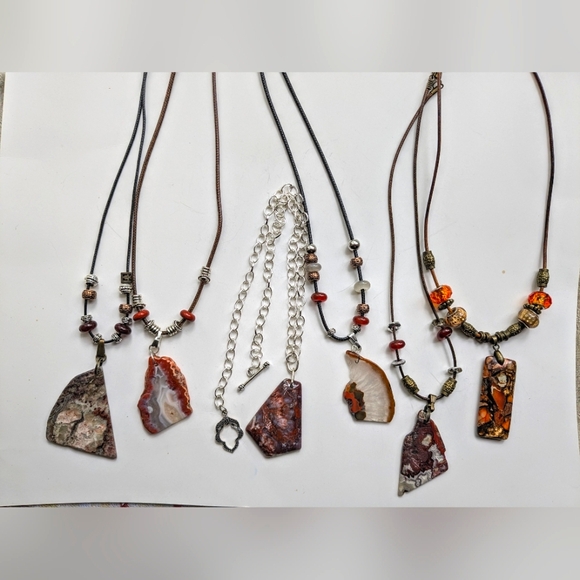 Handcrafted Peridot Spider Web Long Necklace - Picture 14 of 14